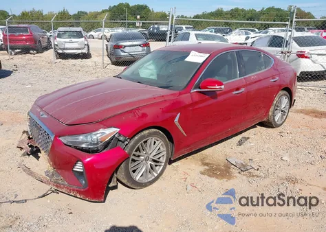 2021 Genesis G70 2.0T Rwd из США, поврежденный, VIN KMTG64LAXMU076561